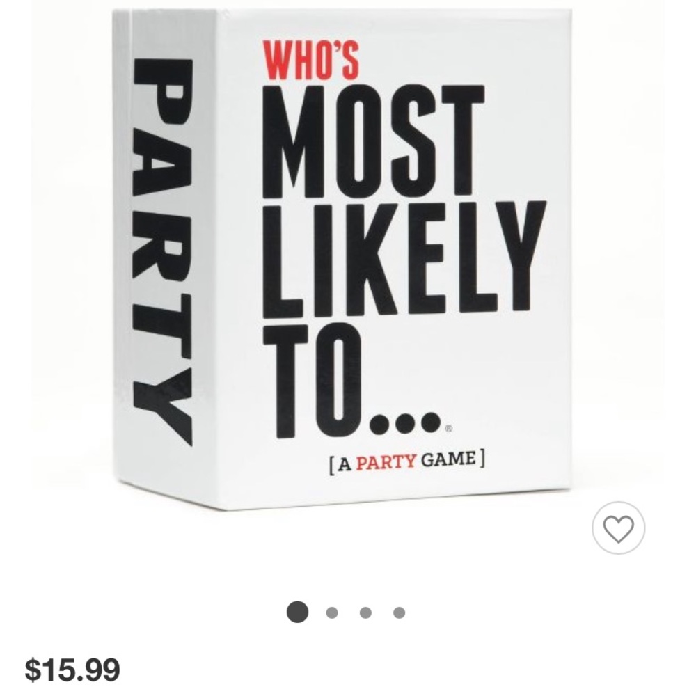 Card game who’s most likely to